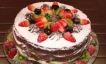Novidade!!!!! Bolo Naked Cake de Leite Condensado com Morangos com Mousse de Chocolate